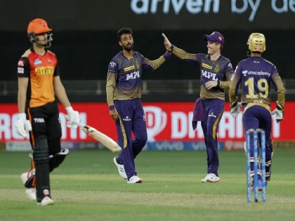 IPL 2021: KKR restricts SRH to 115/8 after bowlers show | IPL 2021: KKR restricts SRH to 115/8 after bowlers show