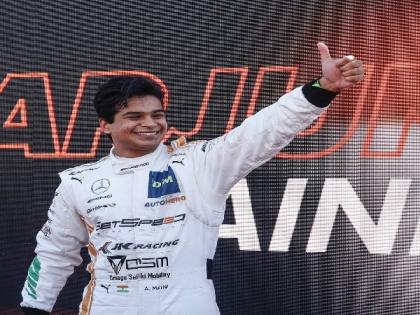 Absolutely delighted with the result, says Arjun Maini after podium finish | Absolutely delighted with the result, says Arjun Maini after podium finish