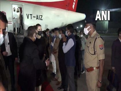 Danish PM arrives in Agra, likely to visit Taj Mahal today | Danish PM arrives in Agra, likely to visit Taj Mahal today