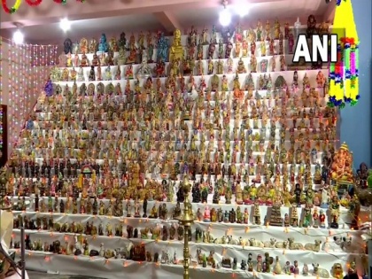 Navaratri: Over 2,500 miniature idols displayed for Bommai Kolu in Kerala | Navaratri: Over 2,500 miniature idols displayed for Bommai Kolu in Kerala