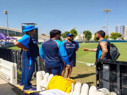 T20 WC: Dhoni, Kohli and Shastri discuss strategy ahead of must-win game against Afghanistan | T20 WC: Dhoni, Kohli and Shastri discuss strategy ahead of must-win game against Afghanistan