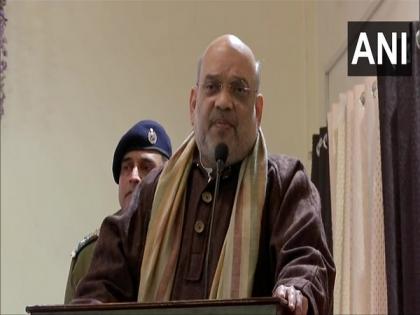 Modi government has zero-tolerance policy against terrorism: Amit Shah in Pulwama | Modi government has zero-tolerance policy against terrorism: Amit Shah in Pulwama