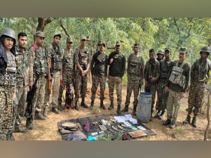 Security forces recover firearms, IED components in Chhattisgarh's Rajnandgaon | Security forces recover firearms, IED components in Chhattisgarh's Rajnandgaon