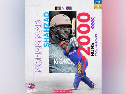 Mohammad Shahzad becomes first Afghan player to reach 2000 T20I runs | Mohammad Shahzad becomes first Afghan player to reach 2000 T20I runs