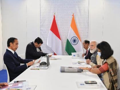PM Modi, Indonesian President discussed comprehensive Strategic Partnership on sidelines of G20: MEA | PM Modi, Indonesian President discussed comprehensive Strategic Partnership on sidelines of G20: MEA