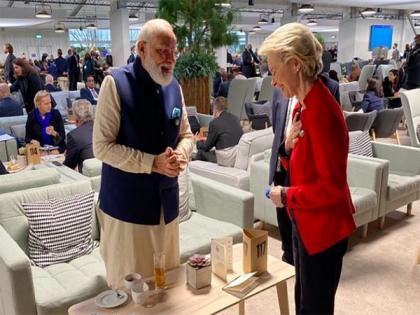 PM Modi expresses happiness over meeting with President of European Commission | PM Modi expresses happiness over meeting with President of European Commission PM Modi expresses happiness over meeting with President of European Commission | PM Modi expresses happiness over meeting with President of European Commission