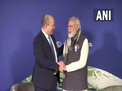 COP26: PM Modi holds talks with Israeli counterpart Naftali Bennett | COP26: PM Modi holds talks with Israeli counterpart Naftali Bennett