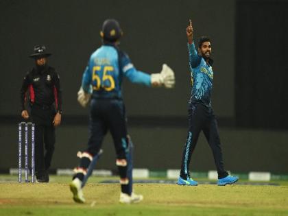 T20 WC: Defending champions Windies knocked out as SL finish campaign on high | T20 WC: Defending champions Windies knocked out as SL finish campaign on high