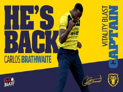 Birmingham Bears secure Brathwaite's return as T20 captain | Birmingham Bears secure Brathwaite's return as T20 captain
