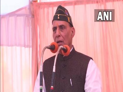 Indian at par with its neighbour in terms of developments at borders: Rajnath Singh | Indian at par with its neighbour in terms of developments at borders: Rajnath Singh