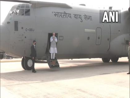 PM Modi lands on Purvanchal Expressway in UP's Sultanpur | PM Modi lands on Purvanchal Expressway in UP's Sultanpur PM Modi lands on Purvanchal Expressway in UP's Sultanpur | PM Modi lands on Purvanchal Expressway in UP's Sultanpur