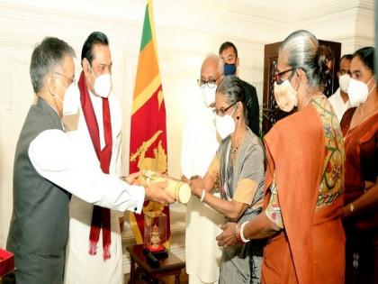 Sri Lankan dancer Vajira Chitrasena conferred with Padma Shri | Sri Lankan dancer Vajira Chitrasena conferred with Padma Shri