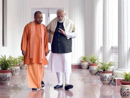 Yogi Adityanath shares picture with PM Modi, assures 'committed to building new India' | Yogi Adityanath shares picture with PM Modi, assures 'committed to building new India'
