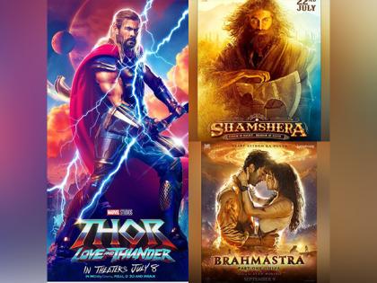 Triple Treat: Thor, Shamshera, Brahmastra come together! Deets inside | Triple Treat: Thor, Shamshera, Brahmastra come together! Deets inside