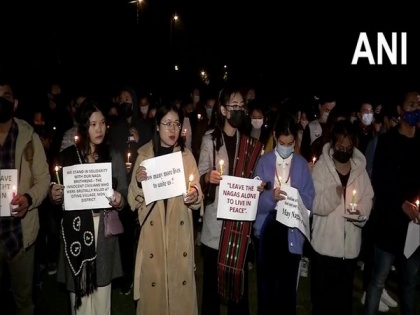 Nagaland ambush: Human rights, student groups from the state hold candlelight vigil in Delhi | Nagaland ambush: Human rights, student groups from the state hold candlelight vigil in Delhi