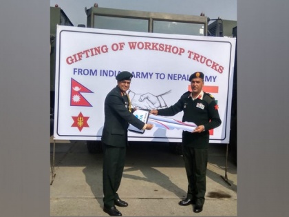 Indian Army gifts workshop trucks to Nepal Army | Indian Army gifts workshop trucks to Nepal Army