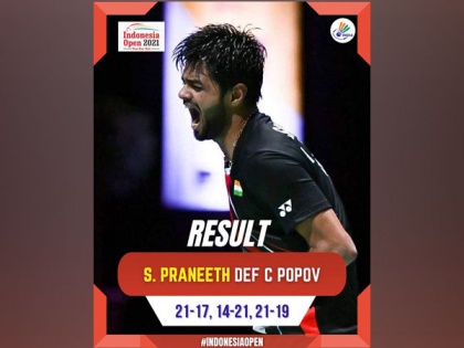 Indonesia Open: Sai Praneeth storms into quarter-finals after defeating France's Christo Popov | Indonesia Open: Sai Praneeth storms into quarter-finals after defeating France's Christo Popov