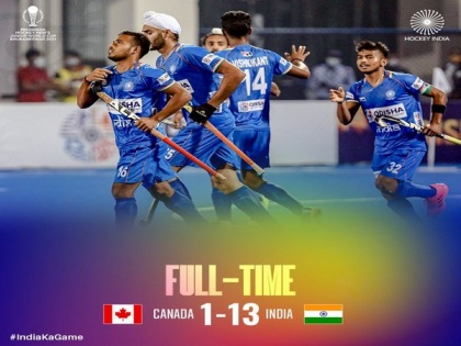 FIH Men's Junior WC: Hosts India thrash Canada 13-1 | FIH Men's Junior WC: Hosts India thrash Canada 13-1