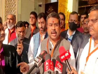 BJP to contest UP Assembly polls on issues of welfare of poor, rule of law: Dharmendra Pradhan | BJP to contest UP Assembly polls on issues of welfare of poor, rule of law: Dharmendra Pradhan