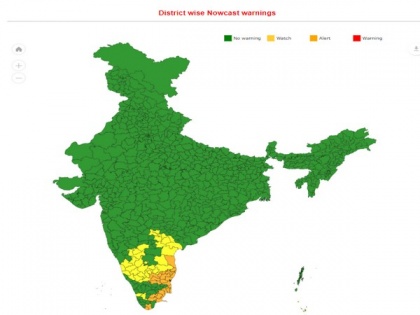 Heavy rain lashes parts of Andhra, orange alert issued for 4 districts | Heavy rain lashes parts of Andhra, orange alert issued for 4 districts