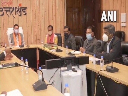 Uttarakhand: CM Dhami chairs high-level meeting on 'Omicron' COVID variant | Uttarakhand: CM Dhami chairs high-level meeting on 'Omicron' COVID variant