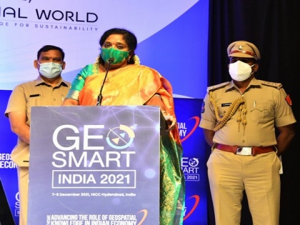 Adoption of geospatial technologies in different areas key for sustainable development: Telangana Governor | Adoption of geospatial technologies in different areas key for sustainable development: Telangana Governor