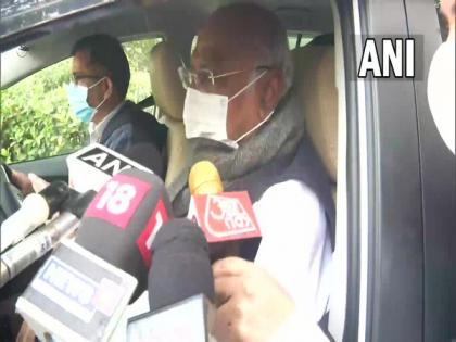 Strangulation of Opposition's voice: Kharge on suspension of 12 MPs in Rajya Sabha | Strangulation of Opposition's voice: Kharge on suspension of 12 MPs in Rajya Sabha Strangulation of Opposition's voice: Kharge on suspension of 12 MPs in Rajya Sabha | Strangulation of Opposition's voice: Kharge on suspension of 12 MPs in Rajya Sabha
