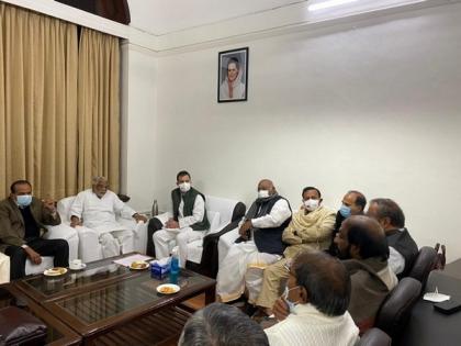 Opposition leaders hold meeting over suspension of 12 MPs from RS | Opposition leaders hold meeting over suspension of 12 MPs from RS Opposition leaders hold meeting over suspension of 12 MPs from RS | Opposition leaders hold meeting over suspension of 12 MPs from RS
