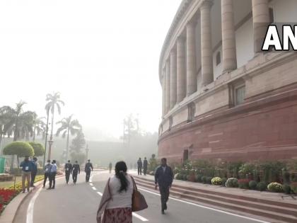 Winter session: Lok Sabha adjourned till 2 pm | Winter session: Lok Sabha adjourned till 2 pm