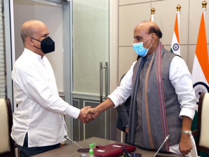 High commissioner of Sri Lanka to India meets Rajnath Singh | High commissioner of Sri Lanka to India meets Rajnath Singh
