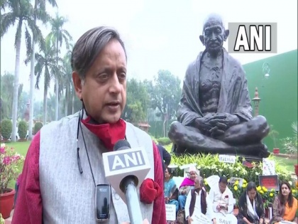 Protest by BJP MP's in Parliament provocative, rubs salt in wound: Shashi Tharoor | Protest by BJP MP's in Parliament provocative, rubs salt in wound: Shashi Tharoor