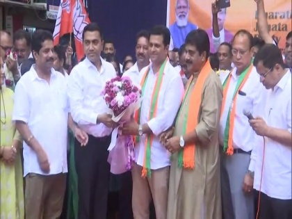 Goa Forward Party MLA Jayesh Salgaonkar joins BJP | Goa Forward Party MLA Jayesh Salgaonkar joins BJP