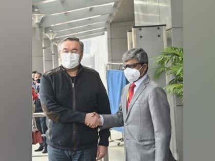 Kazakhstan Foreign Minister arrives in India, to attend 3rd meeting of India-Central Asia Dialogue | Kazakhstan Foreign Minister arrives in India, to attend 3rd meeting of India-Central Asia Dialogue Kazakhstan Foreign Minister arrives in India, to attend 3rd meeting of India-Central Asia Dialogue | Kazakhstan Foreign Minister arrives in India, to attend 3rd meeting of India-Central Asia Dialogue