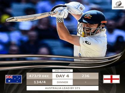 Ashes: Labuschagne, Head extend Australia's lead to 371 runs (Dinner, Day 4) | Ashes: Labuschagne, Head extend Australia's lead to 371 runs (Dinner, Day 4)