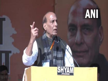 BJP doesn't do politics by lying to people, says Rajnath Singh | BJP doesn't do politics by lying to people, says Rajnath Singh