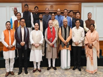 BJP MPs from northeast meet PM Modi to discuss key issues concerning the region | BJP MPs from northeast meet PM Modi to discuss key issues concerning the region