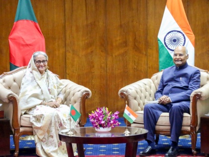During meeting with President Kovind, Bangladesh PM Sheikh Hasina recalls with gratitude role of India in War of Liberation | During meeting with President Kovind, Bangladesh PM Sheikh Hasina recalls with gratitude role of India in War of Liberation