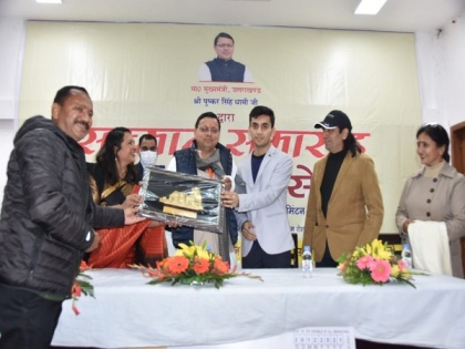 Uttrakhand CM awards shuttler Lakshya Sen with Rs 15 lakh | Uttrakhand CM awards shuttler Lakshya Sen with Rs 15 lakh