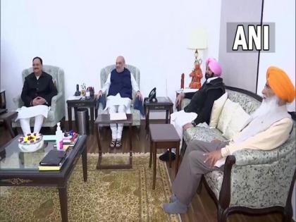 BJP, Amarinder Singh's party, SAD(S) announce seat-sharing arrangement, 6 member-panel constituted | BJP, Amarinder Singh's party, SAD(S) announce seat-sharing arrangement, 6 member-panel constituted