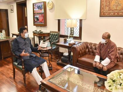 Piyush Goyal holds meet with his Bhutanese counterpart, discusses ways to boost bilateral trade | Piyush Goyal holds meet with his Bhutanese counterpart, discusses ways to boost bilateral trade