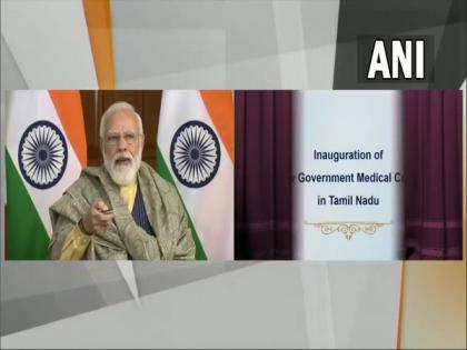 PM Modi inaugurates 11 medical colleges in Tamil Nadu via video conference | PM Modi inaugurates 11 medical colleges in Tamil Nadu via video conference PM Modi inaugurates 11 medical colleges in Tamil Nadu via video conference | PM Modi inaugurates 11 medical colleges in Tamil Nadu via video conference
