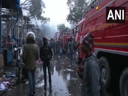 Delhi: Lajpat Rai market fire doused, no casualty reported | Delhi: Lajpat Rai market fire doused, no casualty reported