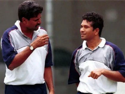 Sachin extends birthday greetings to former cricketing legend Kapil Dev | Sachin extends birthday greetings to former cricketing legend Kapil Dev