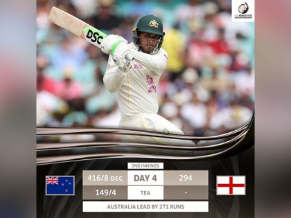 Ashes, 4th Test: Khawaja, Green help Australia extend lead to 271 (Tea, Day 4) | Ashes, 4th Test: Khawaja, Green help Australia extend lead to 271 (Tea, Day 4)