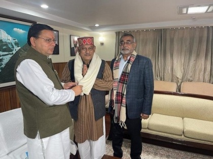 Late CDS Rawat's brother meets Uttarakhand CM in Delhi | Late CDS Rawat's brother meets Uttarakhand CM in Delhi