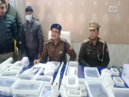Police busts illegal arms manufacturing unit in UP's Mathura | Police busts illegal arms manufacturing unit in UP's Mathura