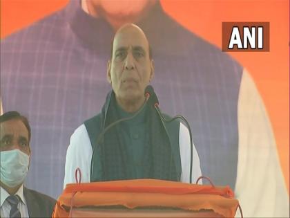 Yogi govt took state's economy to Rs 21 lakh cr, UP now stands at 2nd position in India: Rajnath Singh | Yogi govt took state's economy to Rs 21 lakh cr, UP now stands at 2nd position in India: Rajnath Singh