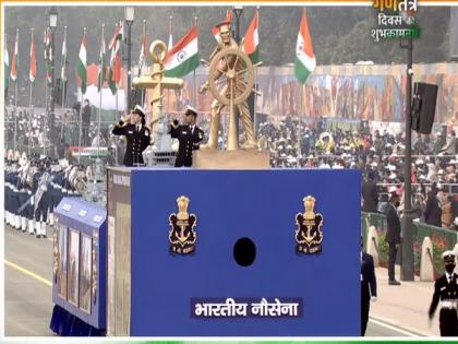 R-Day parade: Indian Navy's tableau showcases its multi-dimensional capabilities, highlights key inductions under 'Atmanirbhar Bharat' | R-Day parade: Indian Navy's tableau showcases its multi-dimensional capabilities, highlights key inductions under 'Atmanirbhar Bharat'
