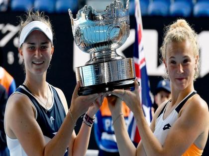 Australian Open: Krejcikova, Siniakova clinch women's doubles title | Australian Open: Krejcikova, Siniakova clinch women's doubles title
