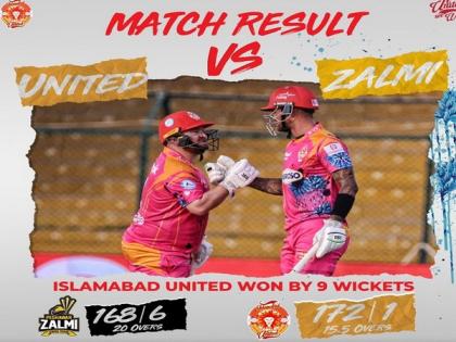 PSL 2022: Stirling, Hales propel Islamabad United to thumping win | PSL 2022: Stirling, Hales propel Islamabad United to thumping win